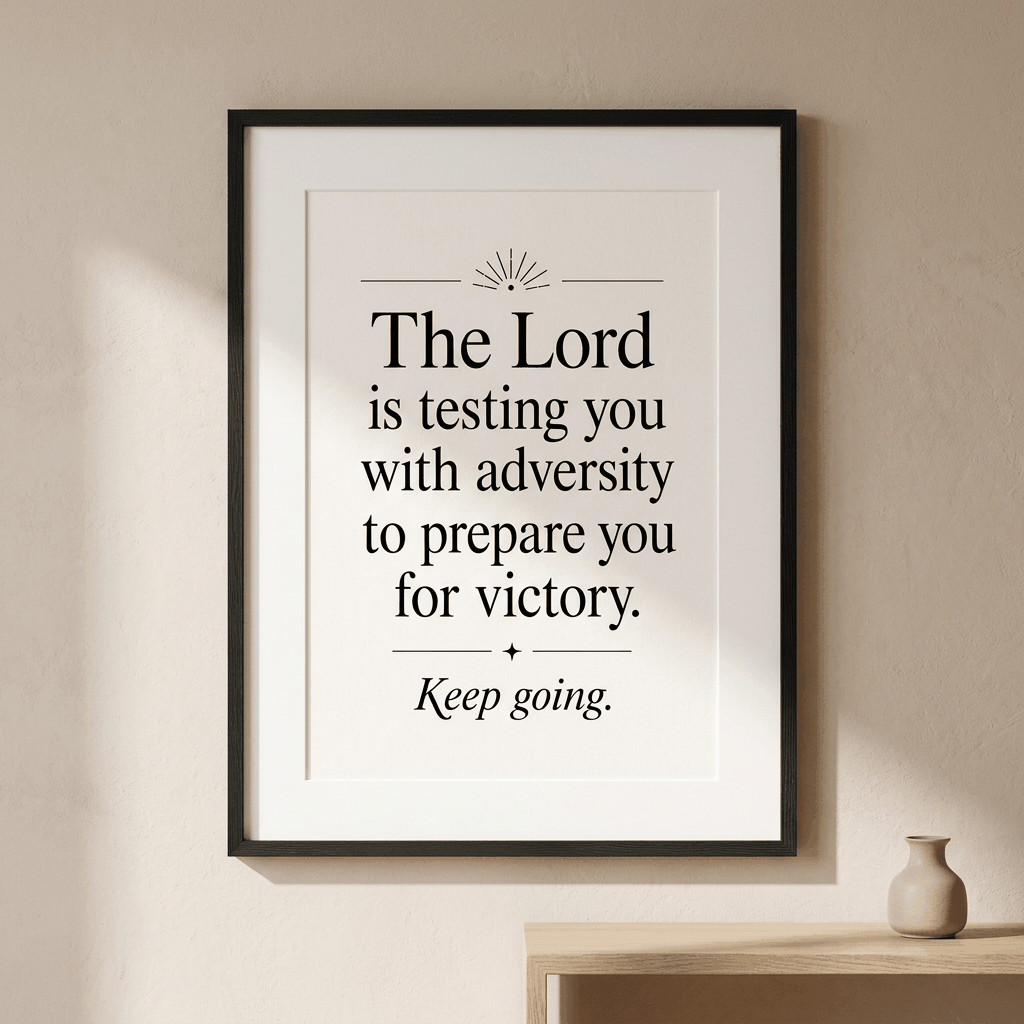 Keep Going Christian Wall Art | Minimalist Scripture Print | Faith Quote Poster | Bible Verse Decor | Modern Religious Home Gift